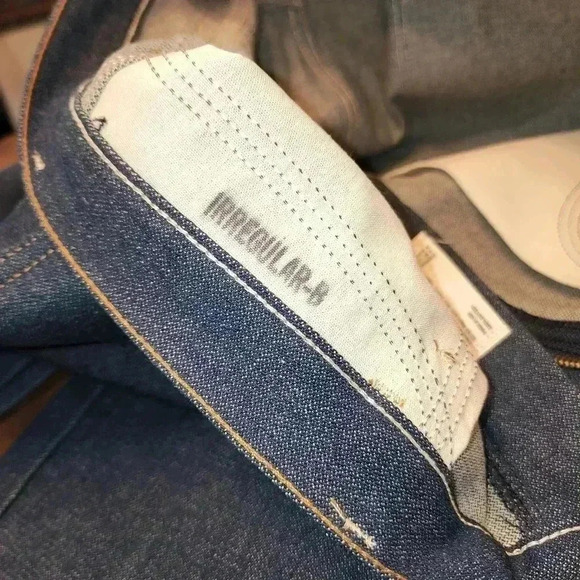 Wrangler Jeans NWT 936DEN Slim Cowboy Cut Rigid Indigo Raw 14.75 oz. Denim - Picture 5 of 6